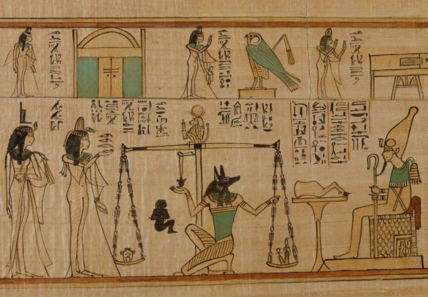 Суд Осириса Папирус Ани