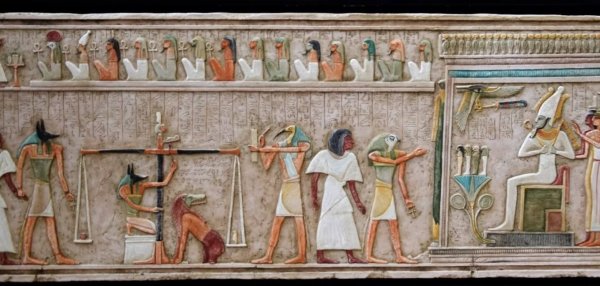 Осирис древний Египет суд Осириса