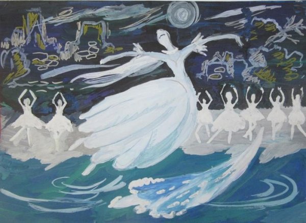 Пьеса Чайковского Лебединое озеро