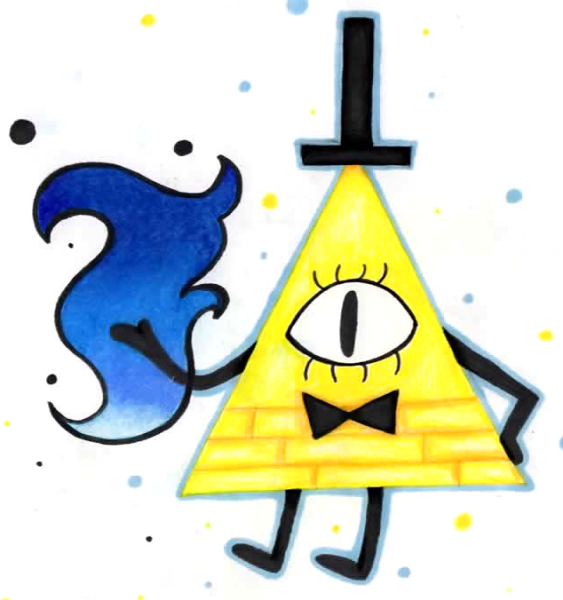 Наклейки Билл Сайфер