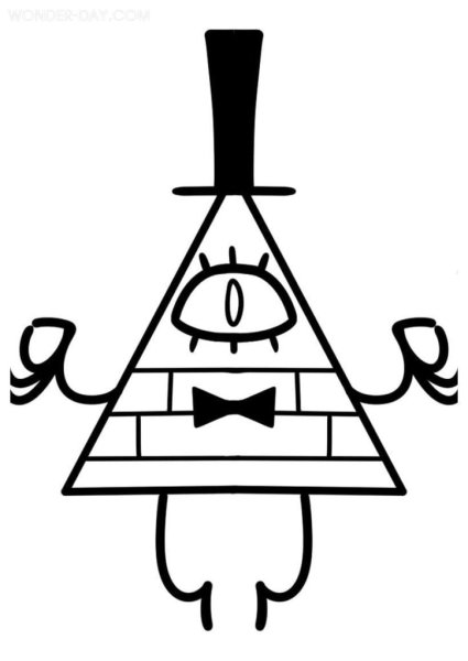 Билл шифр из Гравити Фолз