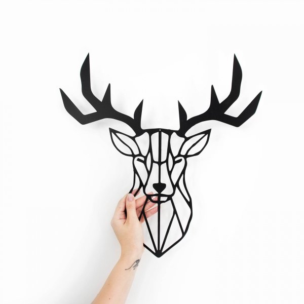 Голова оленя арт