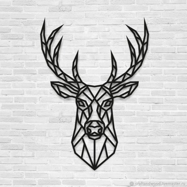 Олень Графика