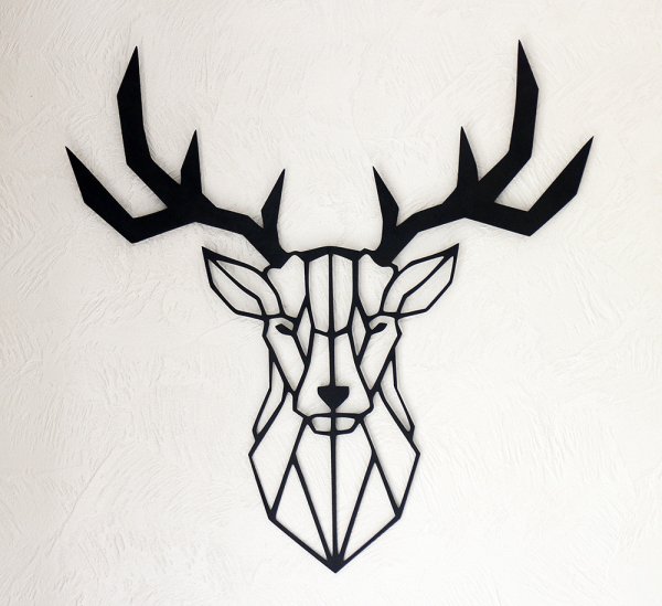 Графический олень