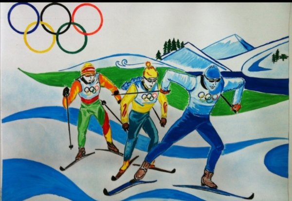 Рисунок на тему спорт