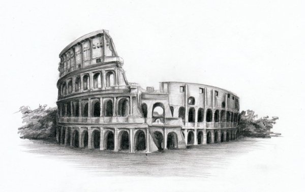 Колизей в древнем Риме картины