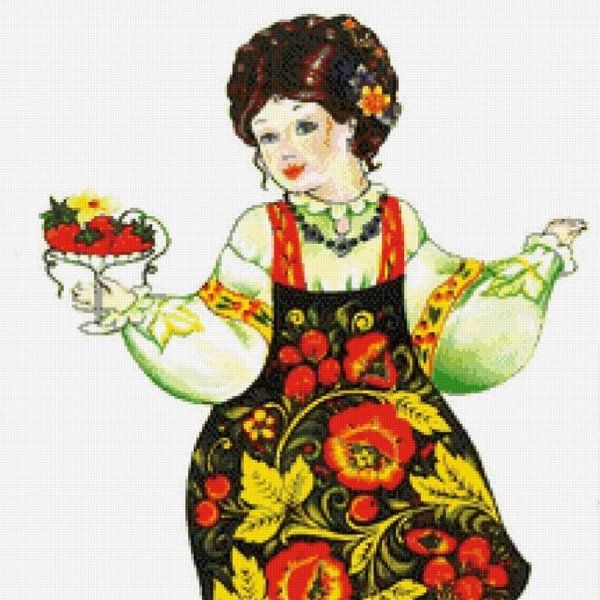 Девушка с коромыслом