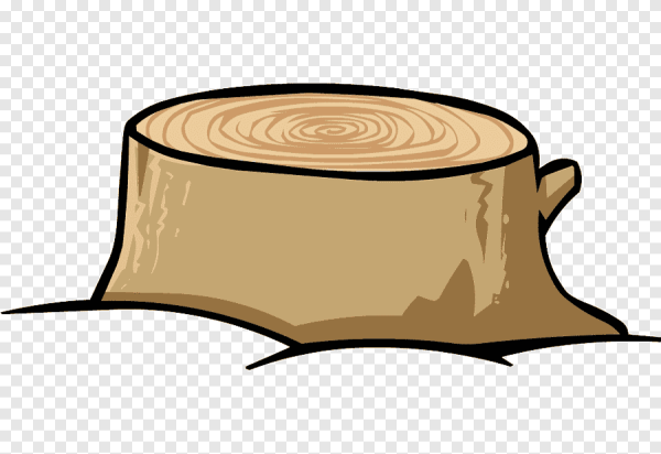 Пень вектор