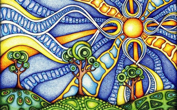 Психоделическое искусство хиппи