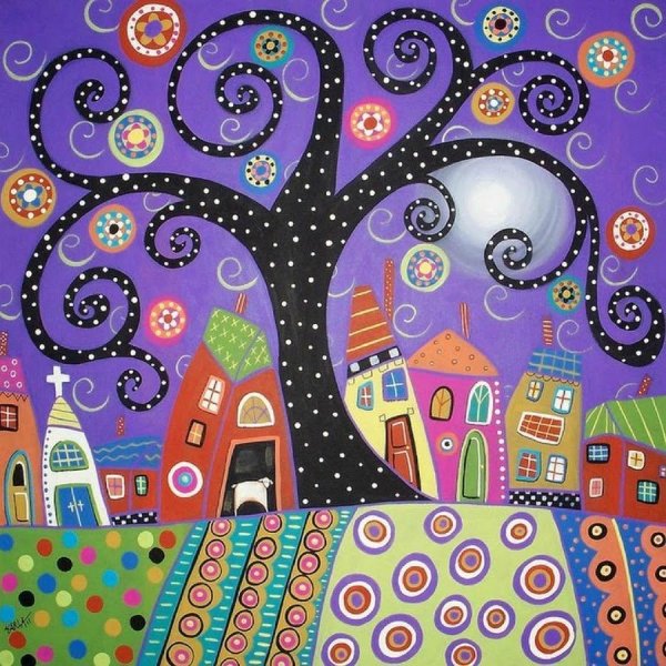 Художница Карла Жерар