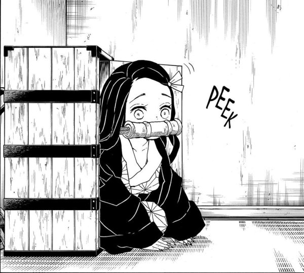 Незуко раскраска