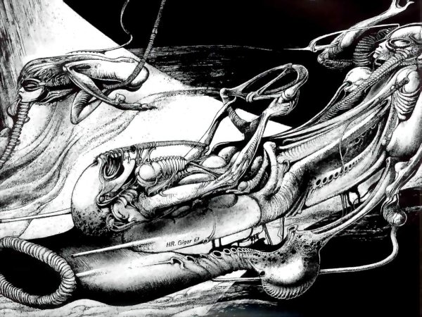 Гигер корабль