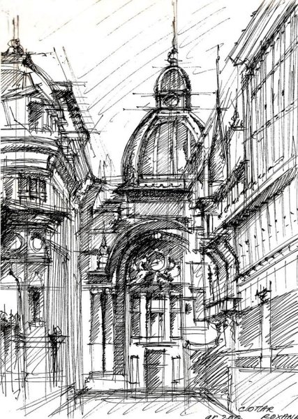 Архитектурные зарисовки