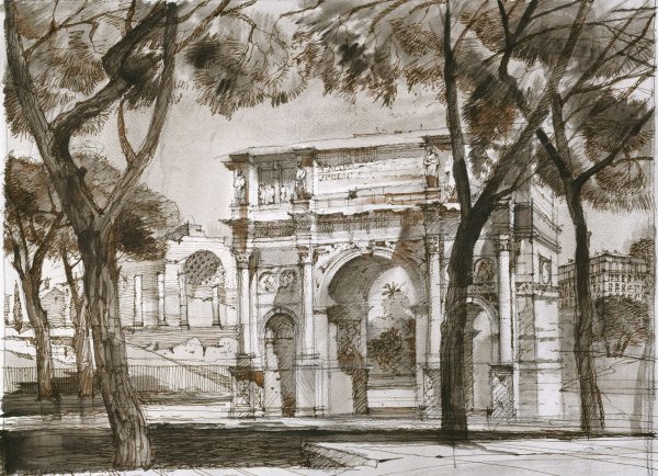 Архитектурная Графика Максима Атаянца