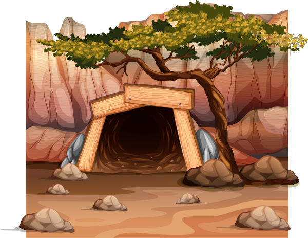 Мультяшные пещеры