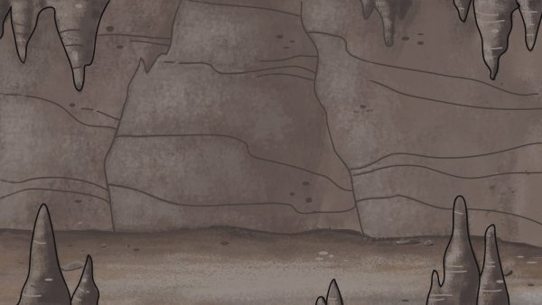 Пещера мультяшная