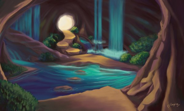 Мультяшные пещеры