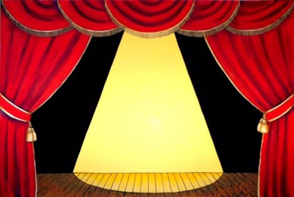 Сцена карандашом