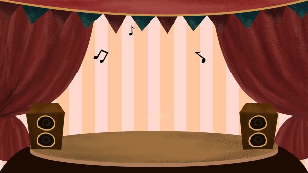 Сцена мультяшная