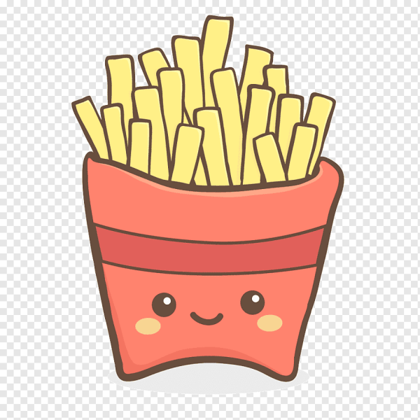 Кавайный картошка фри