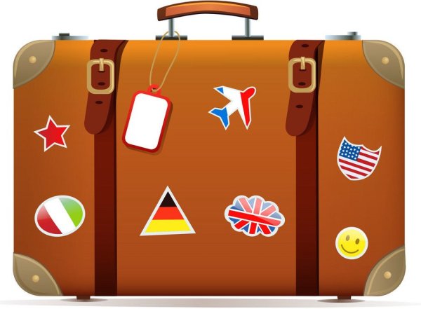 Чемодан мультяшный