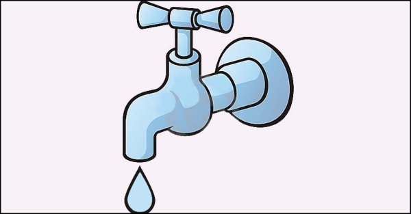 Водопроводный кран для раскрашивания