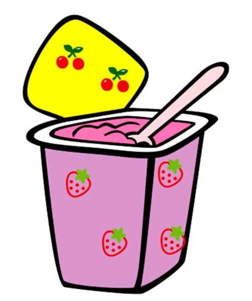 Нарисовать йогурт
