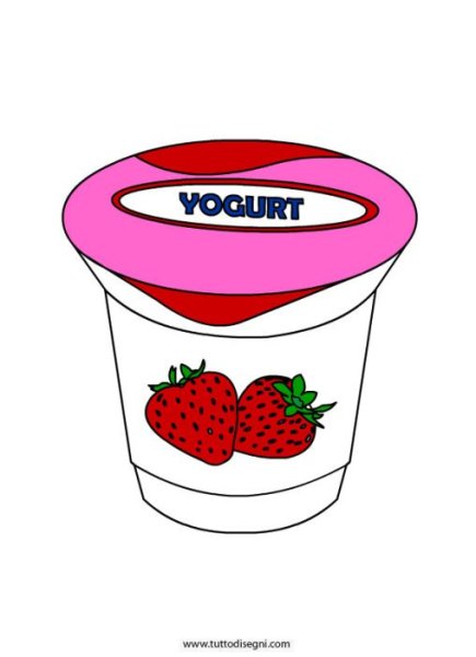 Нарисуй йогурт