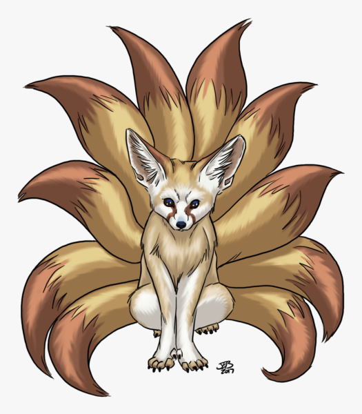 Лисичка Кицунэ арт