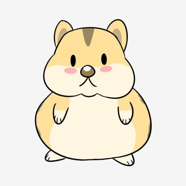 Хомяк мультяшный