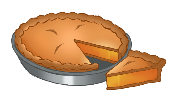 Пирожок мультяшный