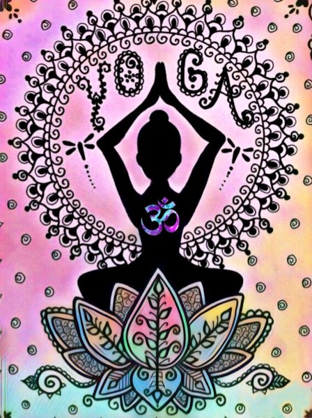 Йога иллюстрации