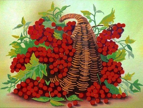 Рисунок на тему Калина