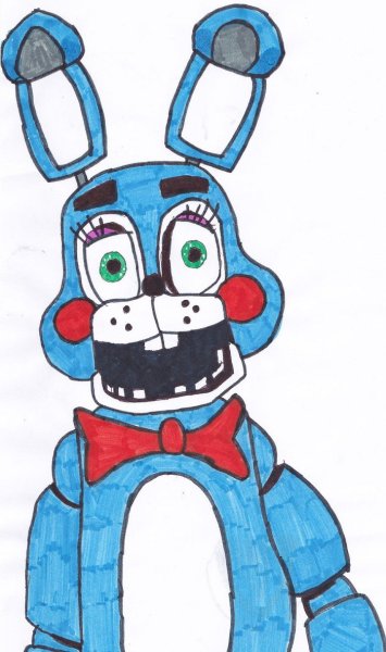 Олд Бонни для срисовки