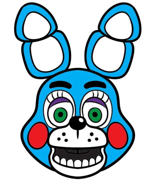 Голова Бонни из ФНАФ 2