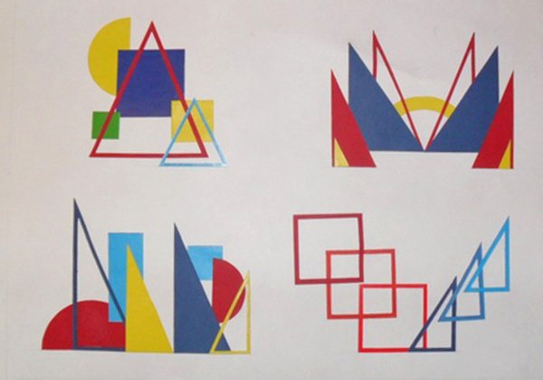 Композиция статика динамика асимметрия симметрия