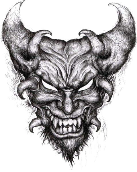 Асмодей демон эскиз