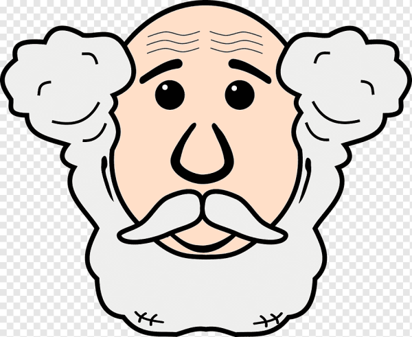 Старичок мультяшный