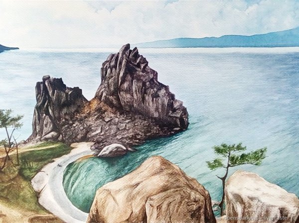 Байкал акварель