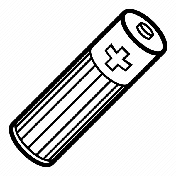 Батарейка раскраска для детей