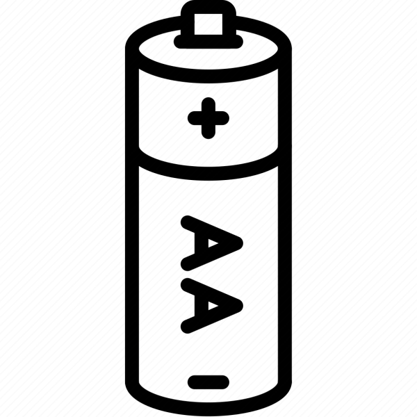 Батарейки ААА иконка