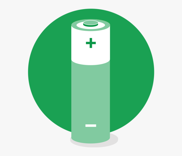 Изображение батарейки