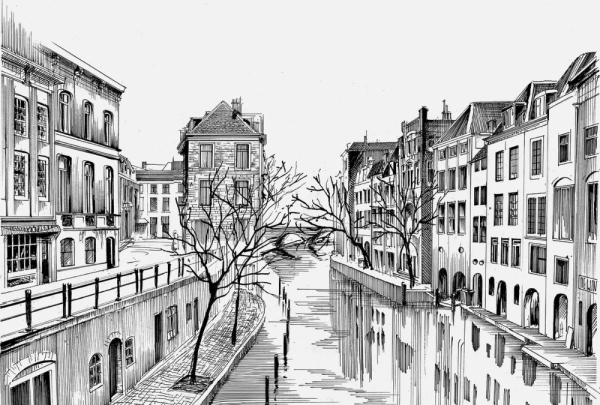 Город карандашом