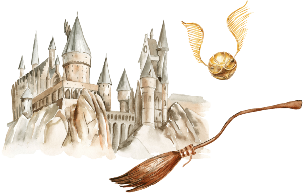 Скетчи Гарри Поттер Хогвартс