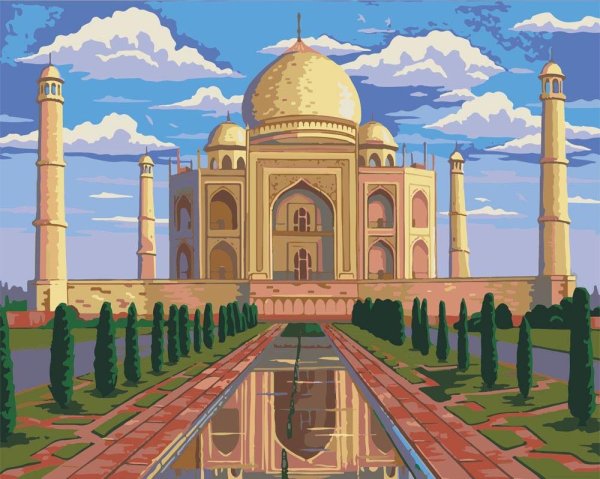 Алмазная мозаика Тадж Махал