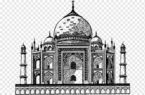 Индия Тадж Махал вектор