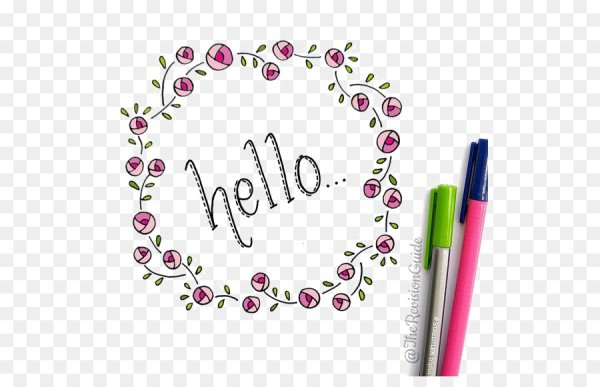 Нарисовать красивые надписи