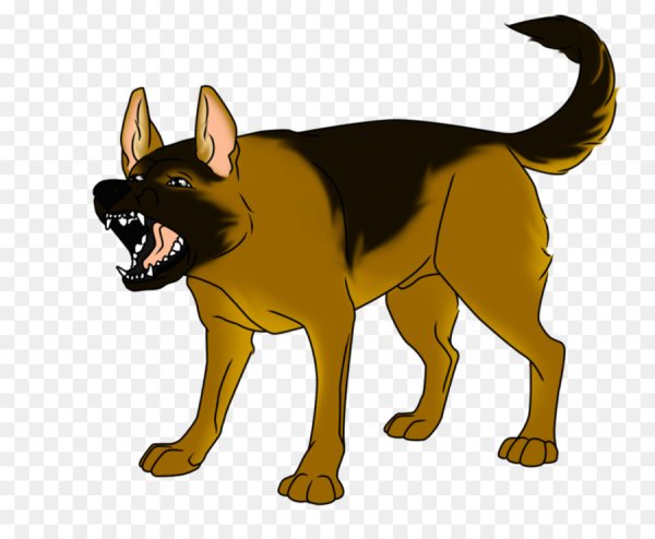 Злая собака мультяшная