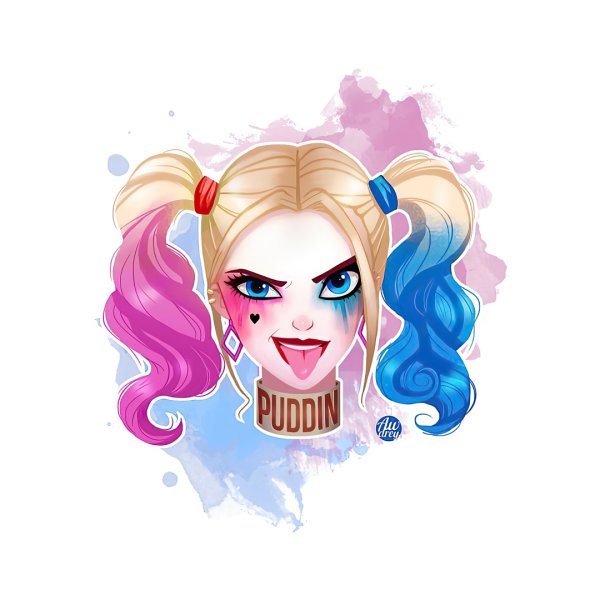 Харли Квинн рисуночки