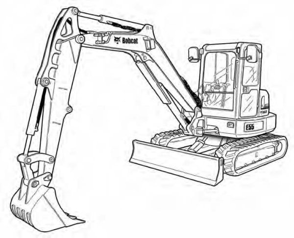 Экскаватор бульдозер